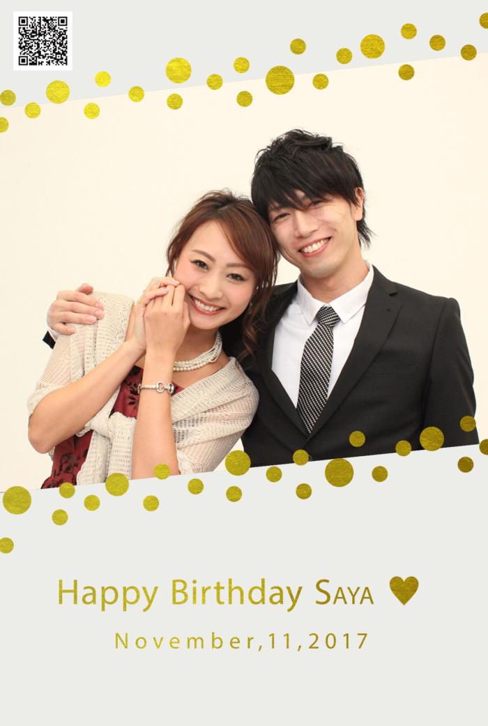 QRコードで写真にアクセス！